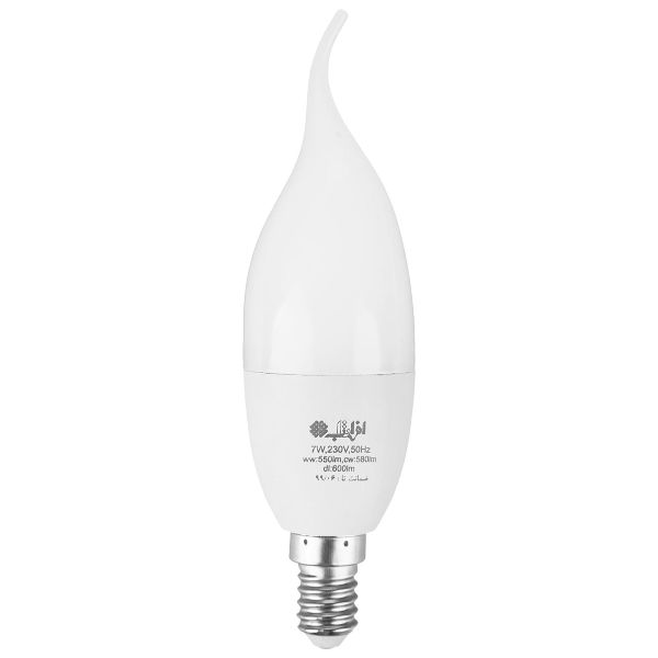لامپ ال ای دی و کم مصرف لامپ LED شمعی - اشکی- 7 وات